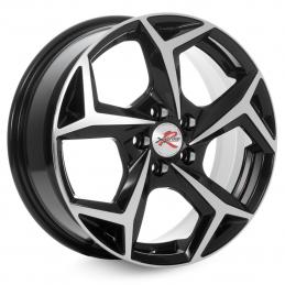 X`trike RST R066 6.5x16 PCD5x114.3 ET40 DIA 60.1  BK/FP